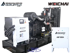 Дизель генератор Weichai 400 кВт с АВР аналог ТСС АД-400С-Т400-2РМ7