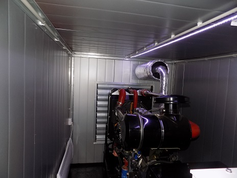 Дизель генератор 100 кВт в контейнере с автозапуском АД-100С-Т400-2РНМ11