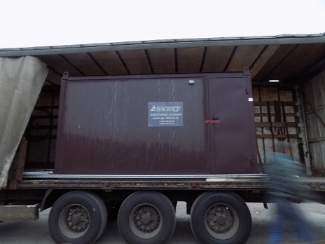Отгрузка дизель генератора "Азимут" АД-100С-Т400-2РНМ11 в Курск