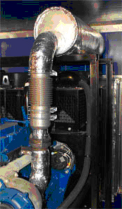 Система газовыхлопа контейнера "Север"